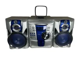 Rxd-a75 Kenwood Compact Disc Dual Cassette Stereo System With Speakers