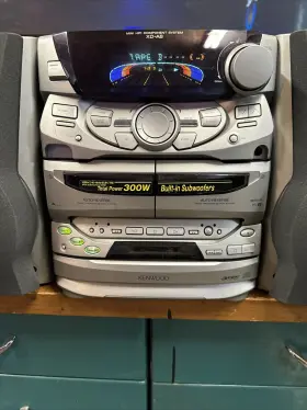 Rxd-a8 Kenwood Xd-a8 Component 300 Watt 3 Cd Changer 2 Cassettes Am/fm Tested And Works #2