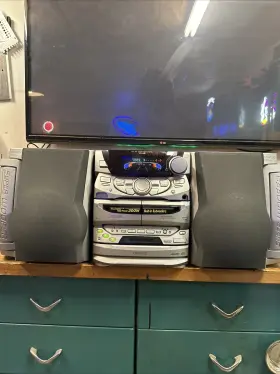 Rxd-a8 Kenwood Xd-a8 Component 300 Watt 3 Cd Changer 2 Cassettes Am/fm Tested And Works