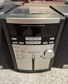Rxd-m31 Kenwood Micro Hi-fi System. Casette Cd Am/fm Aux With Remote #2