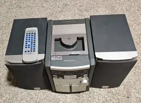 Rxd-m31 Kenwood Micro Hi-fi System. Casette Cd Am/fm Aux With Remote #3