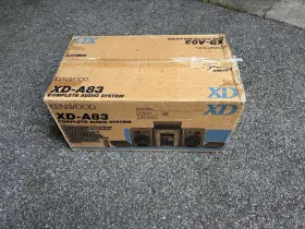 Xd-a83 Kenwood New In Open Box Component 290 Watt 3 Cd Changer 2 Cassette Am/fm