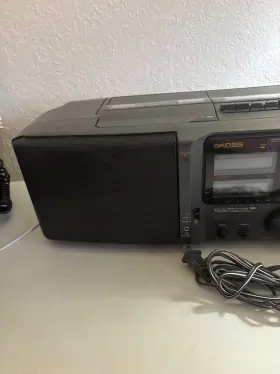 Pc80 Koss Stereo System Double Cassette Player Cd Partially Works Read #2