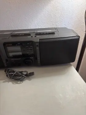 Pc80 Koss Stereo System Double Cassette Player Cd Partially Works Read #3