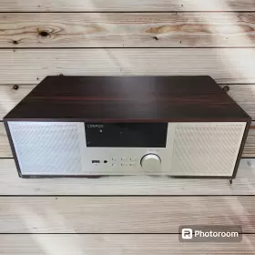 Lp-816-us Lonpoo Nostalgic Home Stereo System Vintage Micro Component 40w Rms Cd Player Wireless