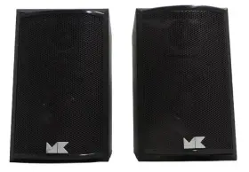 Lcr-45 M&k Black Satellite Speaker Pair Lcr-45-free Shipping