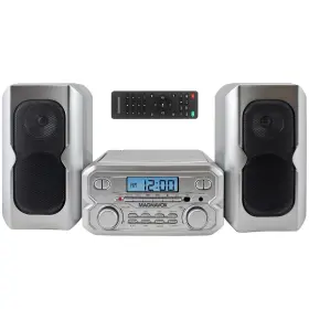 Magnavox 058465840280 3-piece Compact Cd Shelf System With Digital Fm Stereo Radio Bluetooth