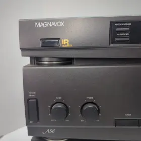As9604 Magnavox As6 Am/fm Tuner Amplifier Cassette Player No Remote Untested Turns On #2