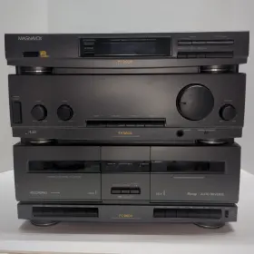 As9604 Magnavox As6 Am/fm Tuner Amplifier Cassette Player No Remote Untested Turns On