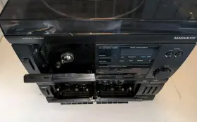 Fcd195 Magnavox Vintage Bk02 Stereo System With Speakers Read #3