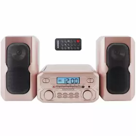Mm435m-rg Magnavox Mm435 3-piece Rose Gold Compact Cd Shelf System