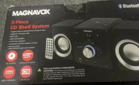 Mm442 Magnavox Cd Shelf System - Black #2