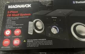 Mm442 Magnavox Cd Shelf System - Black