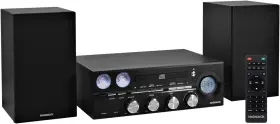 Mm451 Magnavox 3-piece Tray Cd Shelf System With Digital Pll Fm Stereo Radio