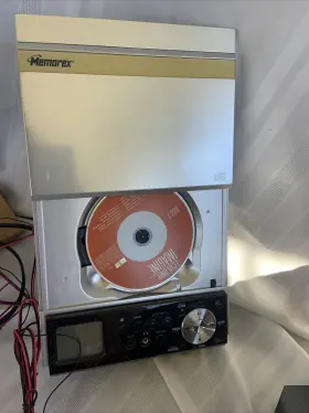 Mx4139 Memorex 4139 Cd Micro System With Am/fm Radio Speaker Remote #2