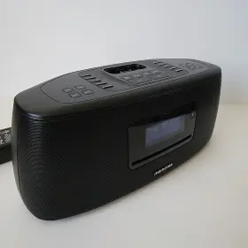 Mi9490blk Memorex Mini Stereo Cd Player-am/fm-aux In-ipod Dock-tested Works