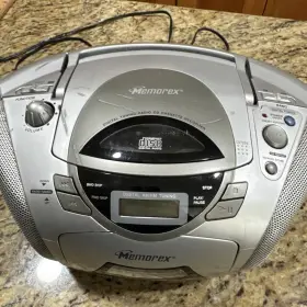Mp-3131 Memorex Mp 3131 Digital Tuning Radio Cd Cassette Recorder Battery/plug Cpix