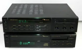 R1-cp-1 Nakamichi Stereo Cp-1 Cd Cassette Player R-1 Am/fm Receiver Tested