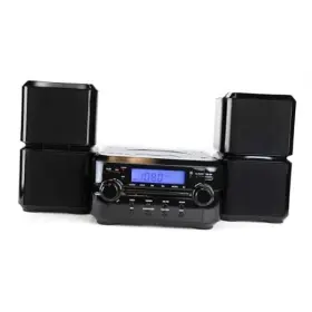 Es-4001 Naxa Electronics Inc. Bluetooth Micro Music System With Mp3 Cd Player Fm Radio Usb