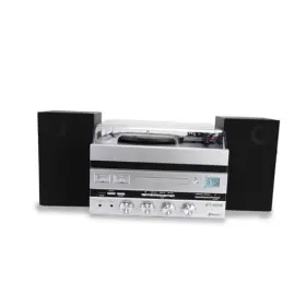 Vdts-5400-sl Naxa Electronics Inc. Vdts-5400 Geneva 5-in-1 Music Center With Bluetooth Cd Player Fm Radio Usb