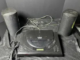 Ns-433 Naxa Digital Cd Player With Microsystem And 2 Sony Speakers