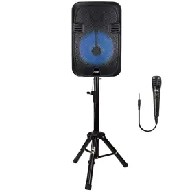 Pbx-1206sm No Wireless Stereo Bluetooth Rechargeable Speaker With Wired Microphone And Stand