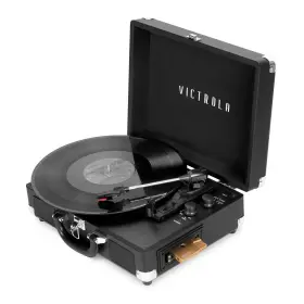 Vsc-500btc-blk No Journey Cassette Bluetooth Suitcase Record Player