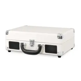 Vsc-550bt-wsl No Vintage 3-speed Bluetooth Portable Suitcase Record Player With Built-in Speakers