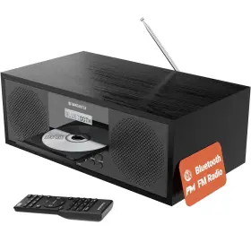 Oakcastle 056444111456 Bluetooth 5.2 Stereo System For Home Powerful 60w Cd Player With Inbuilt St