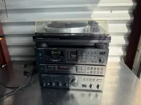 Untested.a-8015 Onkyo Untesteda8015 Integra Stereo System Cp-1055f Turntable Amplifier Working