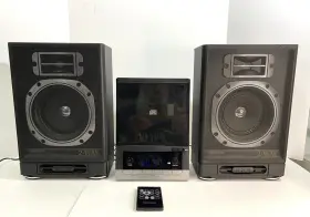 0657blk Onn 15av203 Cd-am/fm Player On- And 2 Soundesign 2-way Speakers With Remote