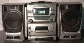 Cd-3339 Optimus Cd-3327 Compact Stereo System Cd Cassette-with Cord-tested See Desc