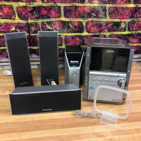20250731 Panasonic A.1 B Kg.04 Sa-pm16 Mini Hifi Stereo 5 Cd Changer/radio/tape Cassette-fully Tested