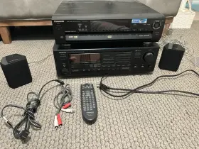 Cv36 Panasonic 5 Disc Stereo And Sound Amplifier