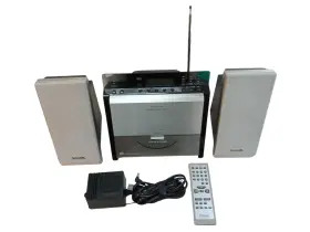 Eur7711120 Panasonic Vintage Sa-en6 Stereo System Cd Player Am/fm Radio Complete Working