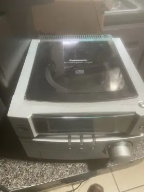 Sa-pm01 Panasonic / Realistic Cd/ Am/fm Stereo System Without Rig Speakers Sounds Great