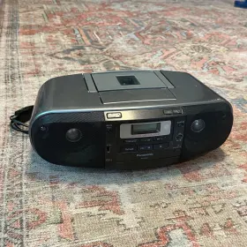 Rx-d55 Panasonic Vintage Model Portable Stereo Cd System. Works Great See Video