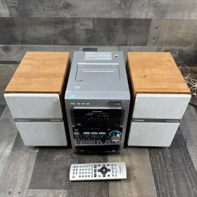 Sa-71sd Panasonic Model Stereo System 5 Cd Cassette Tape Player Complete Working