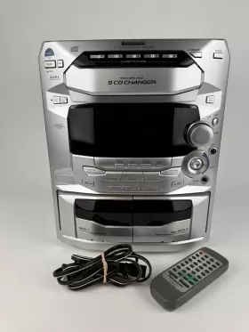 Sa-ak18 Panasonic Cd Stereo System Tested Tape Deck Not Working Radio Work