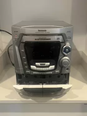 Sa-ak200 Panasonic Cd Stereo System 5 Changer Multi Stage Noise Shaping #2