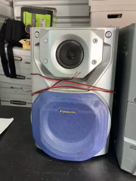Sa-ak22 Panasonic Cd Stereo System 5 Changer With Sb-ak 22 Pari Speakers Remo #3