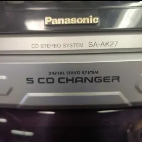 Sa-ak27 Panasonic Sa-ak27. 5 Cds Changer Dual Tape Stereo System #2