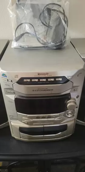 Sa-ak29 Panasonic For Parts Or Repair 5 Cd Changer/dual Cassette Deck Stereo #3