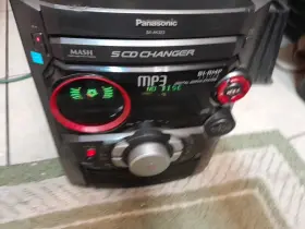 Sa-ak323 Panasonic Mp3 5 Disc Cd Changer Stereo Receiver Only Tested Works Sa-ak #2