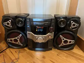 Sa-ak403 Panasonic 5 Disk Cd Changer With Cassette