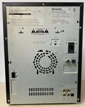 Sa-ak750 Panasonic Ma6 Hi-fi 5-cd Changer Stereo Tape Deck Bi-amp Audio System #3