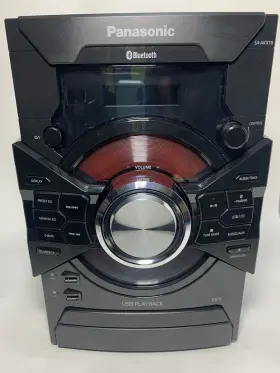 Sa-akx18 Panasonic Midi Hi Fi Stereo System Working No Remote Speakers