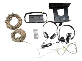 Sa-ch150 Panasonic Cassette Cd Reciever With Speakers And Accessories See Description #2
