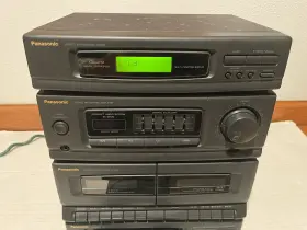 Sa-dh30 Panasonic Compact Audio System Hi-fi Stereo Cd Tape Deck Radio Works #2