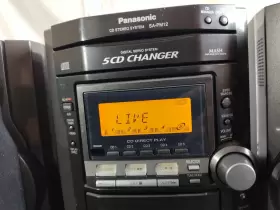 Sa-pm12 Panasonic Cd/cassette Am/fm Digital Stereo System With 2- Way Speakers #3